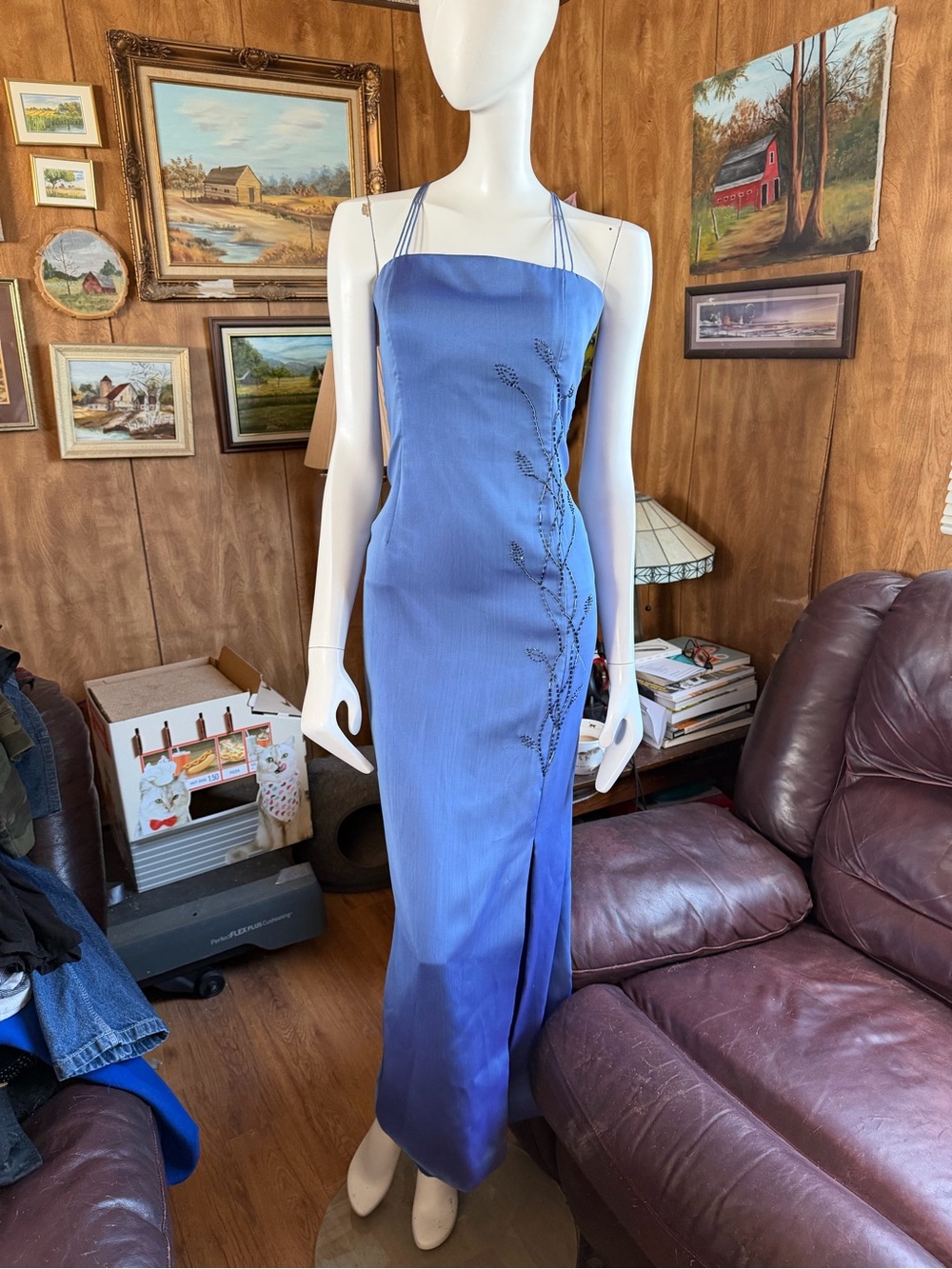 Vintage Y2K Beaded Dress